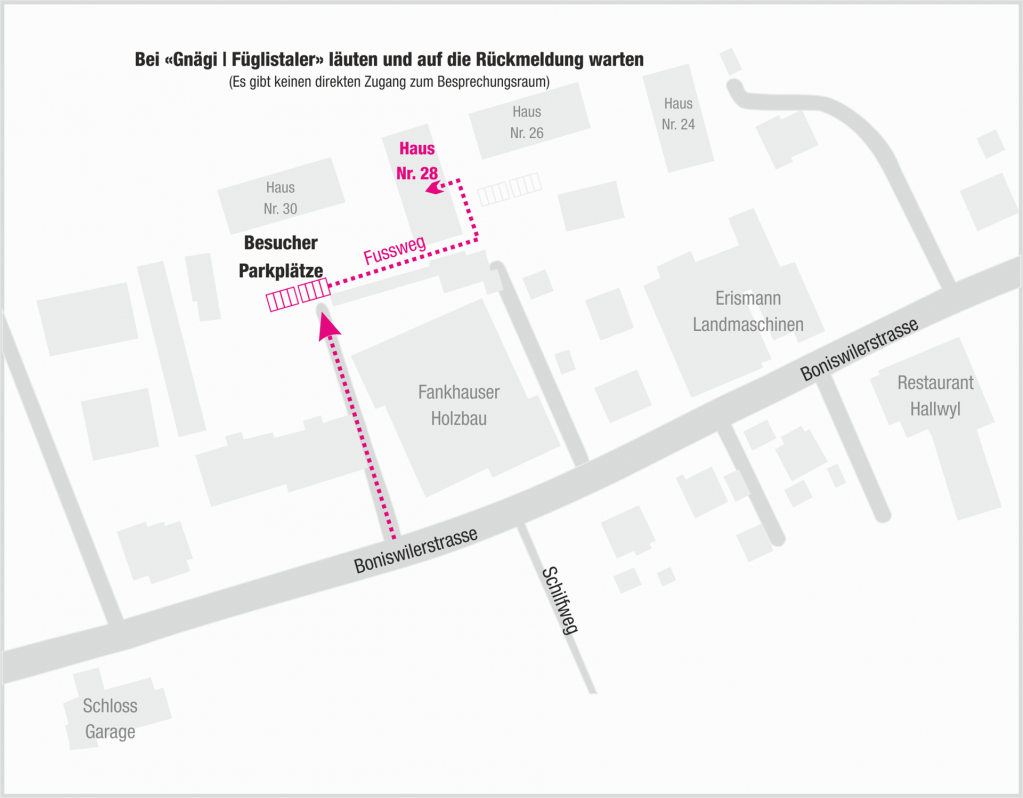 Generationen im Dialog - Lageplan Besprechungsraum in 5707 Seengen